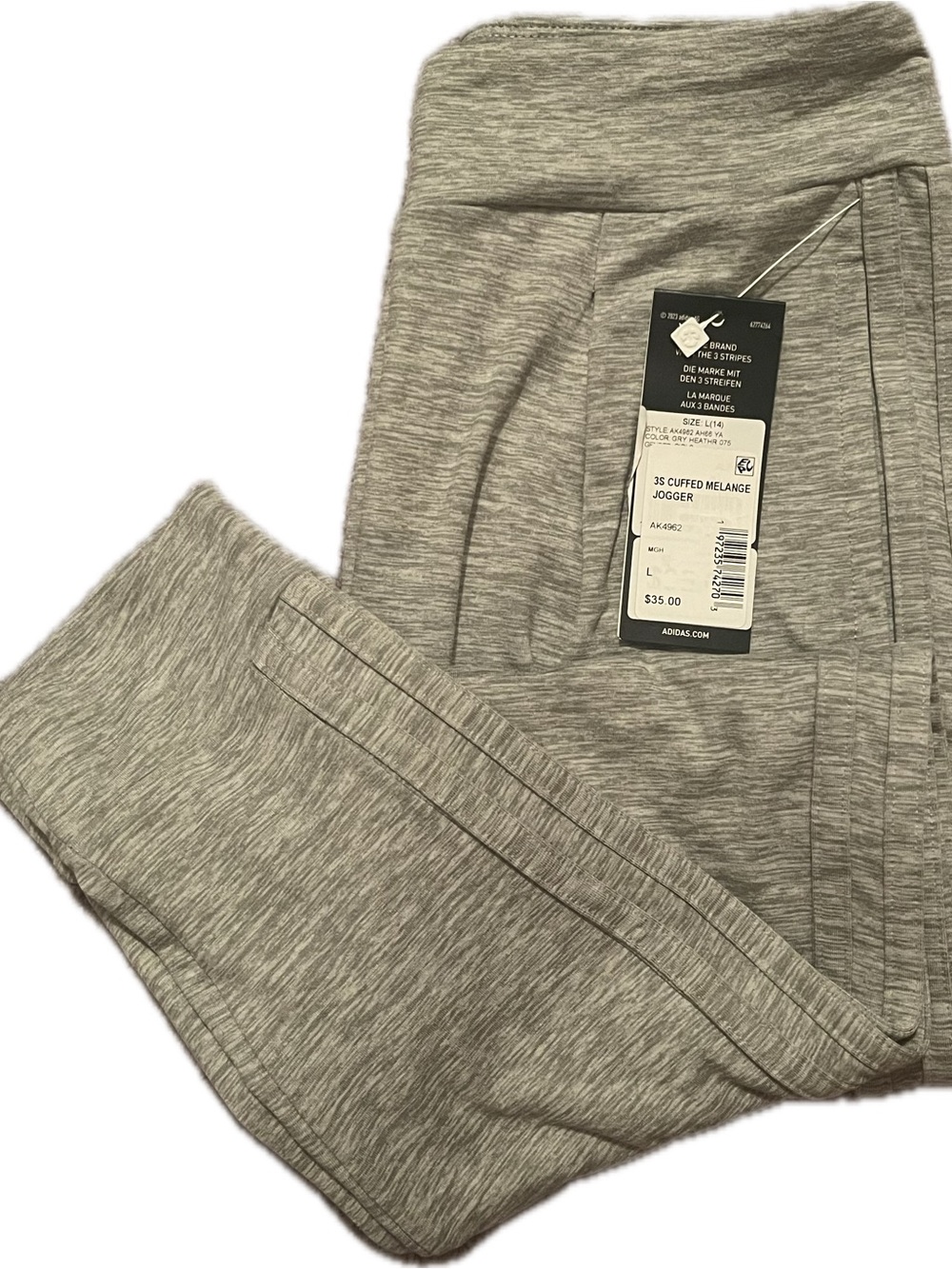 Adidas 3S Cuffed Melange Jogger